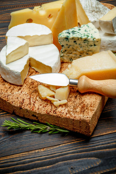 istock Various types of cheese - parmesan, brie, roquefort, cheddar 918656630