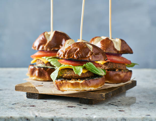 istock mini vegan cheese burger sliders 918657054