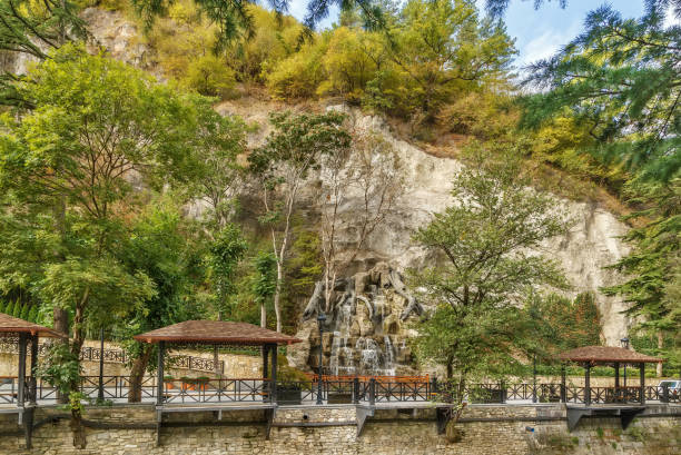 istock Artificial waterfall in Borjomi, Georgia 918657204