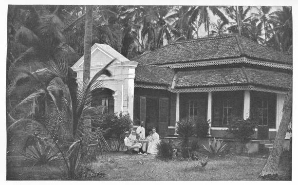 istock European Colonial Home in Colombo, British Ceylon - British Era 918675196
