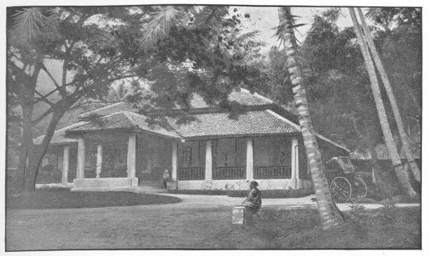 istock European Colonial Home in Colombo, British Ceylon - British Era 918675400