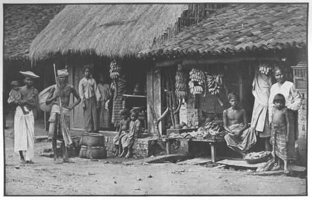 istock Family Life in Colombo, British Ceylon - British Era 918675702