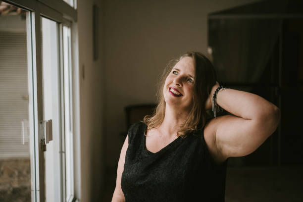 istock Positive woman at home 918678678
