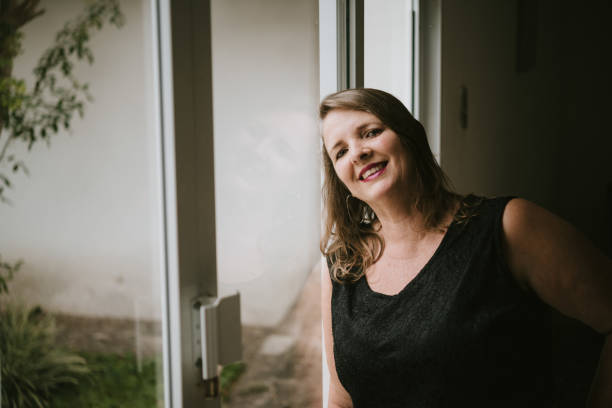 istock Positive woman at home 918678688