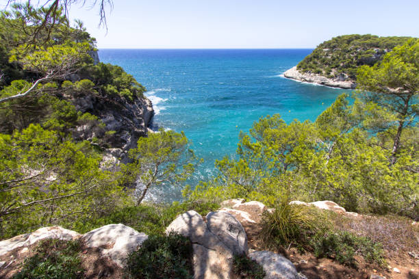 istock Seascape near Cala Mitjana, Menorca, Spain 918682004