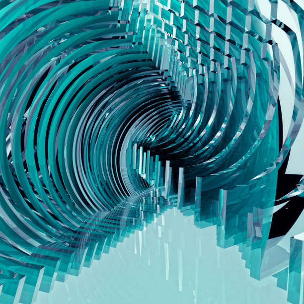 istock 3d rendering of abstract arch background 918682102