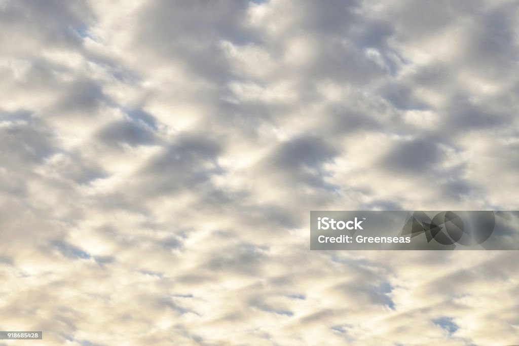 Altocumulus Clouds Blurred Abstract Abstract Stock Photo