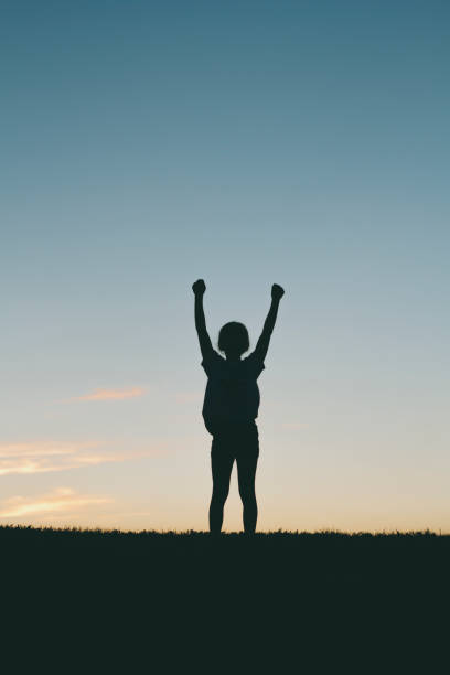 istock Little girl showing power 918695354