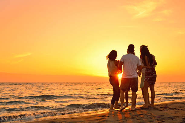 istock People Celebration Beach Party Summer Holiday Vacation Concept 918698352