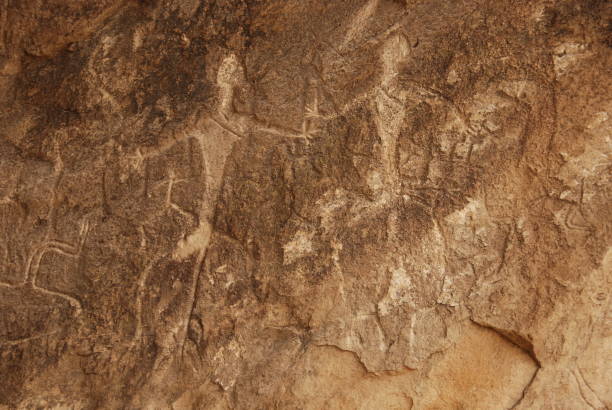 istock Ancient Petroglyphs at Gobustan National Park, Azerbaijan 918704460