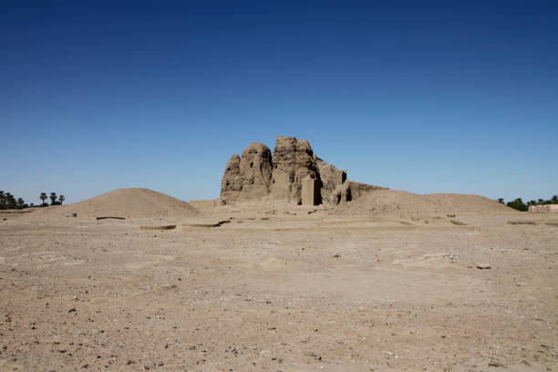 istock Western Deffufa adobe temple in Kerma, Sudan 918704940
