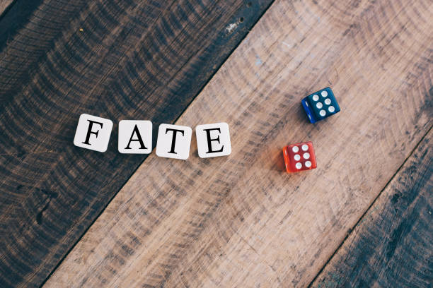 istock High Angle View Of Fate Text And Dices On Table 918715928