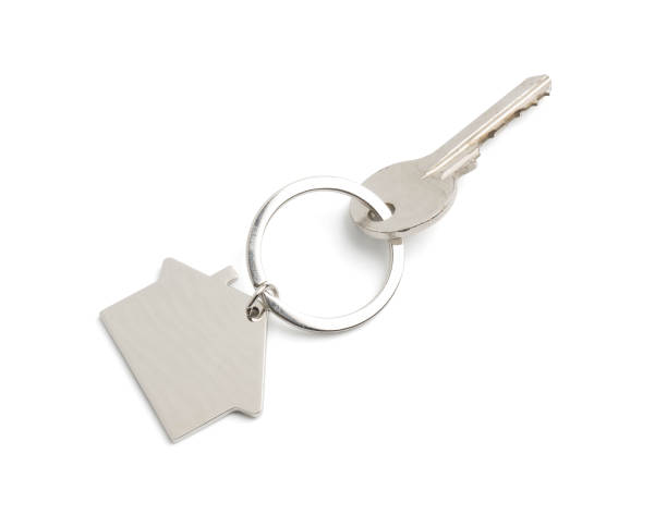 istock house key  isolated on white background 918732444