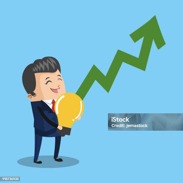 Ilustración de Negocio Con Dibujos Animados De La Idea y más Vectores Libres de Derechos de Adulto - Adulto, Adulto joven, Bien parecido - iStock Ilustración de Negocio Con Dibujos Animados De La Idea y más Vectores Libres de Derechos de Adulto - Adulto, Adulto joven, Bien parecido - iStock