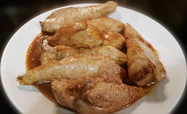 istock Chicken stream with sweet sauce 918770460