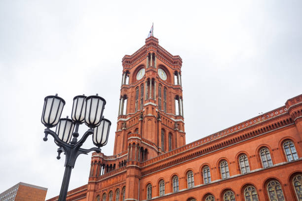 istock Famous Rotes Rathaus, Meaning Red City Hall In German Language, Berlin, Germany 918773642