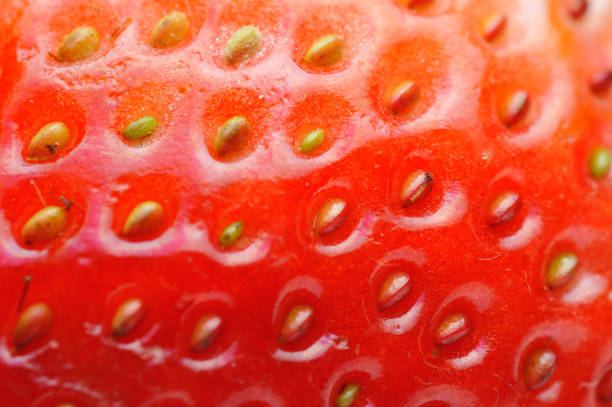 istock Strawberry Texture, Closeup Strawberry 918790396