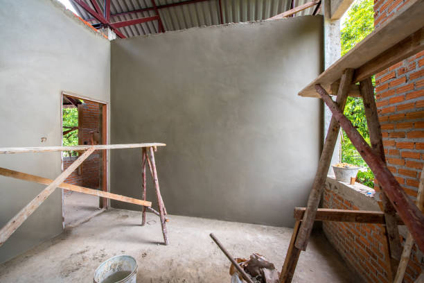 unfinished room of inside house under construction