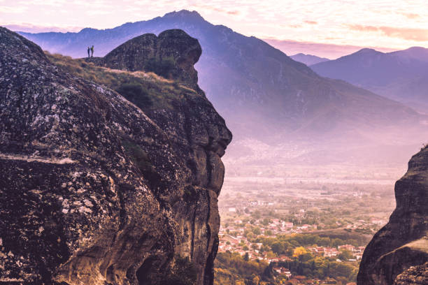 istock Cliffs over Kalambaka valley in Greece Meteora 918807516