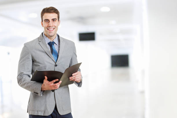 istock Businessman in modern office 918808698