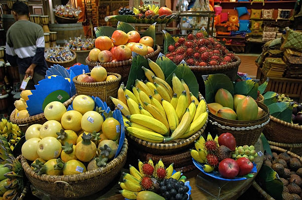 wooden fruits