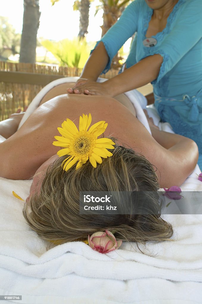 Thai-massage - Lizenzfrei Alternative Medizin Stock-Foto