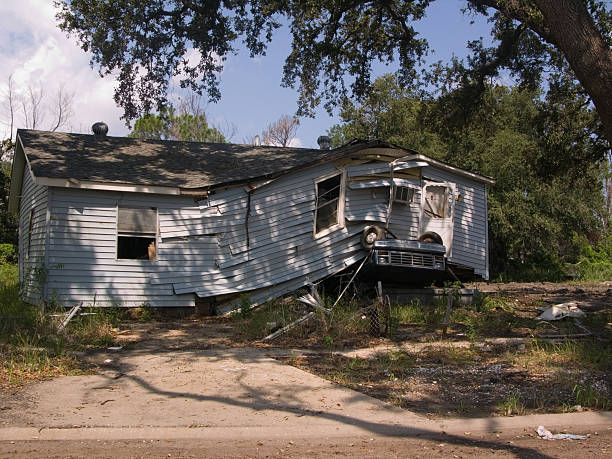 ハリケーンカトリーナ低い 9 区 - katrina hurricane katrina damaged hurricane ストックフォトと画像