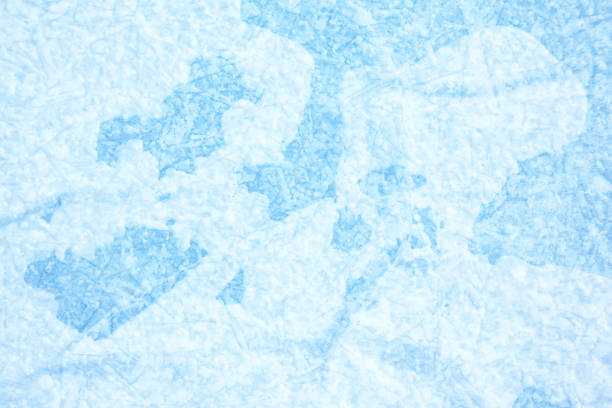 istock Blue background of Ice texture 918829118