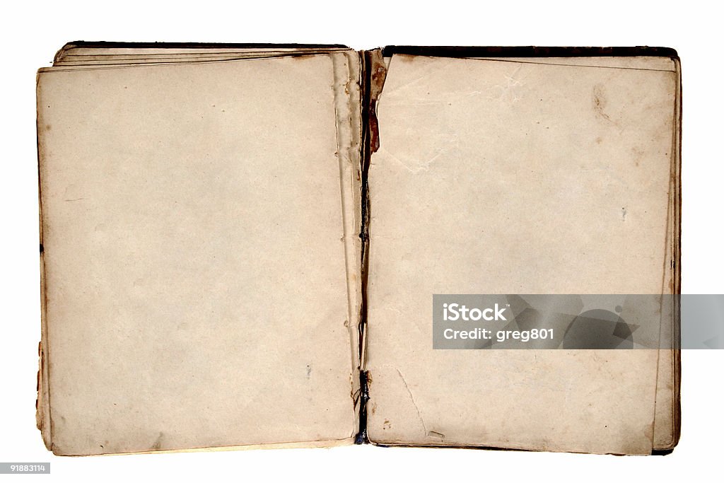 Sehr altes Buch 3 - Lizenzfrei Am Rand Stock-Foto