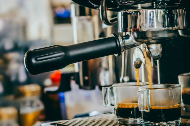 istock Coffee machine filling a cup ,coffee maker 918832752