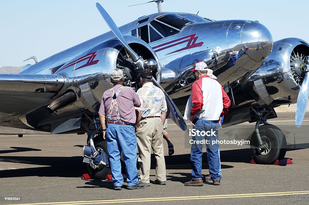 Airshow Besucher 2 - Lizenzfrei Antiquität Stock-Foto