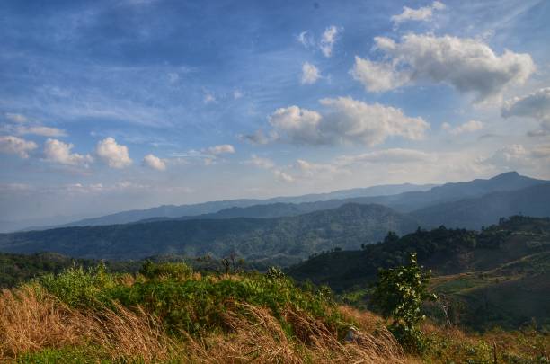 istock Mountains and beautiful sky in Chiangmai Thailand 918836196