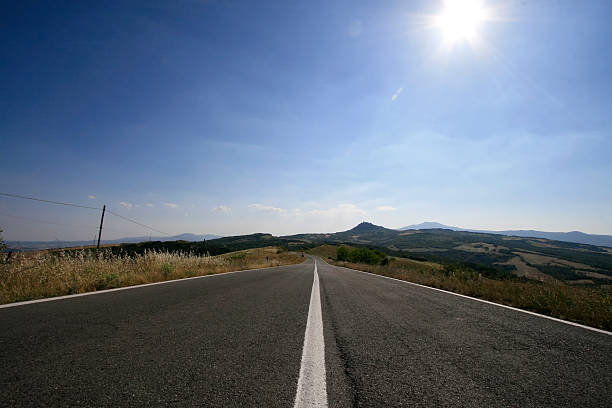 Roads of Tuscany 02 stock photo