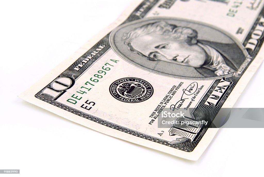 Dollar US - Photo de 10-11 ans libre de droits
