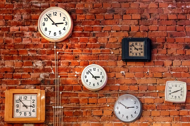 istock a lot of different watches on a brick wall 918845160