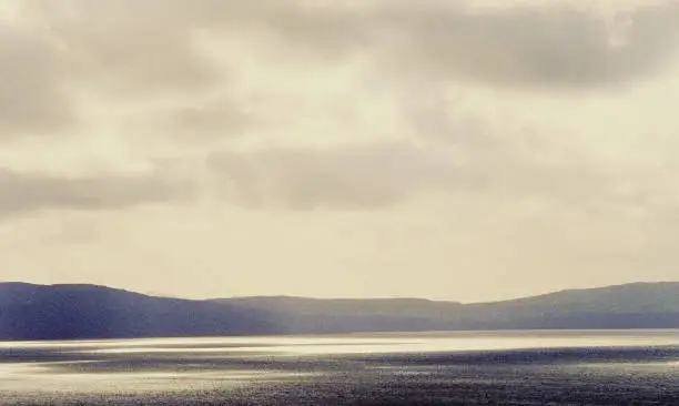 Isle of Skye Inner Hebrides island Sea Mountains sky clouds sunset sunrise scenic landscape