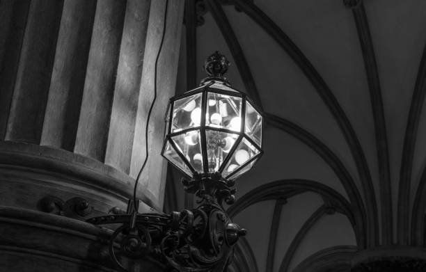 istock The old lantern in dark room, Hamburg Germany 918847992