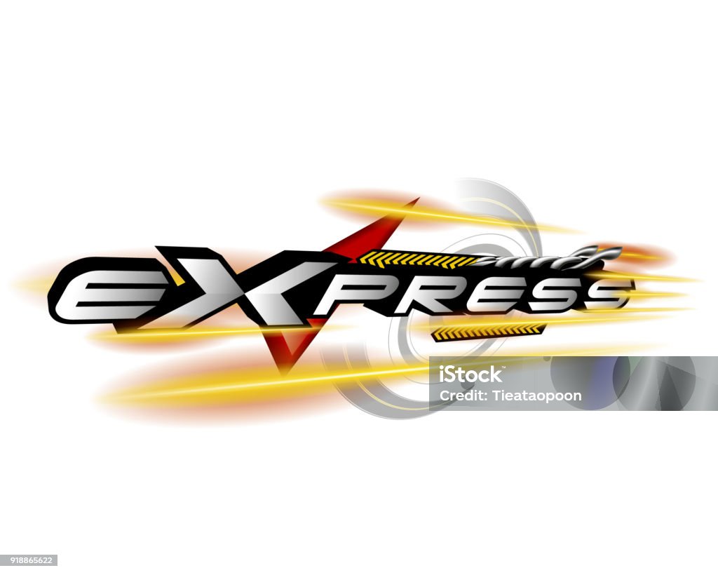 Express Concept Vector Stock Illustration - Download Image Now - Car ...