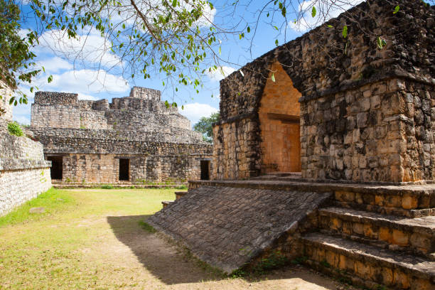 istock Majestic ruins in Ek Balam, Mexico 918866166