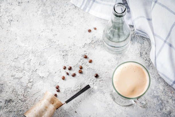 istock Coffee espresso with mineral water 918869158
