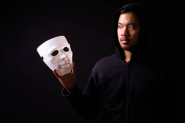 istock Scary Horror Man With Mask Ready For Halloween 918869778