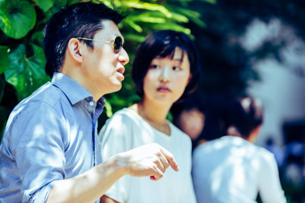 istock Couple discussing their travel plans 918881914