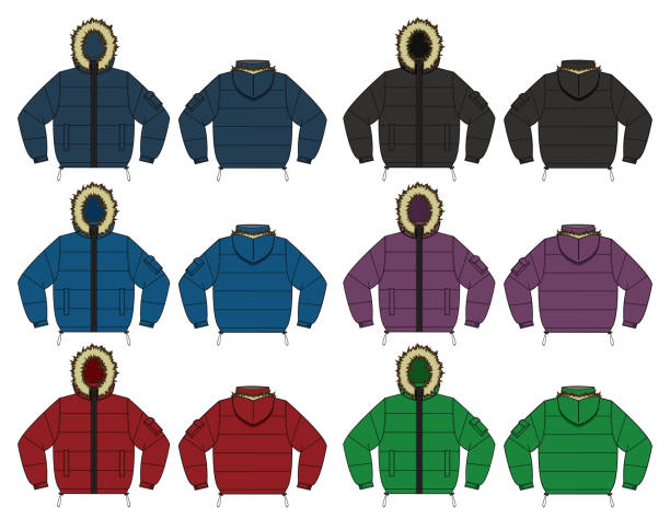 920+ Puffer Jacket Stock Illustrations, Royalty-Free Vector Graphics ...