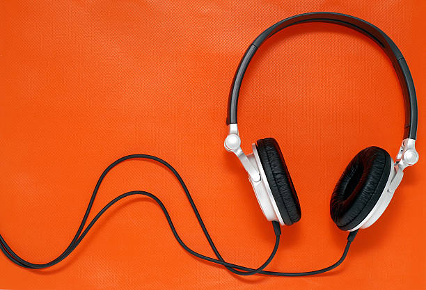 Stock Photo Music Headphones stock photo