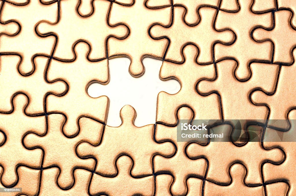 Or puzzle - Photo de Bordure libre de droits