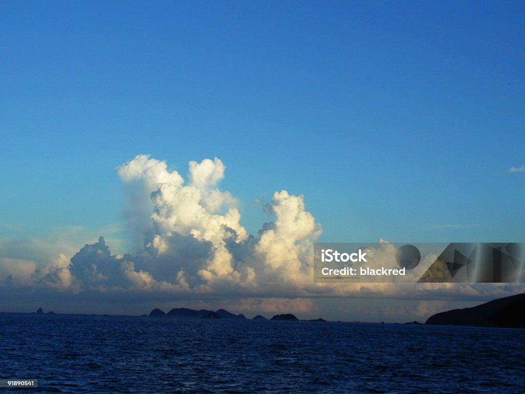 Ocean Cloudscape  Beginnings Stock Photo