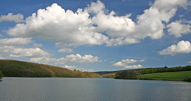 Lake on Exmoor 661 stock photo