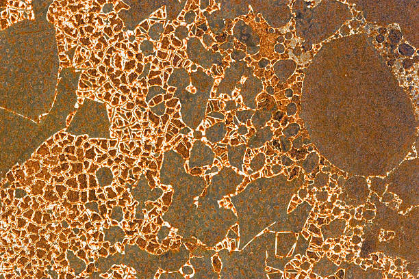 Background - Rust Pattern stock photo