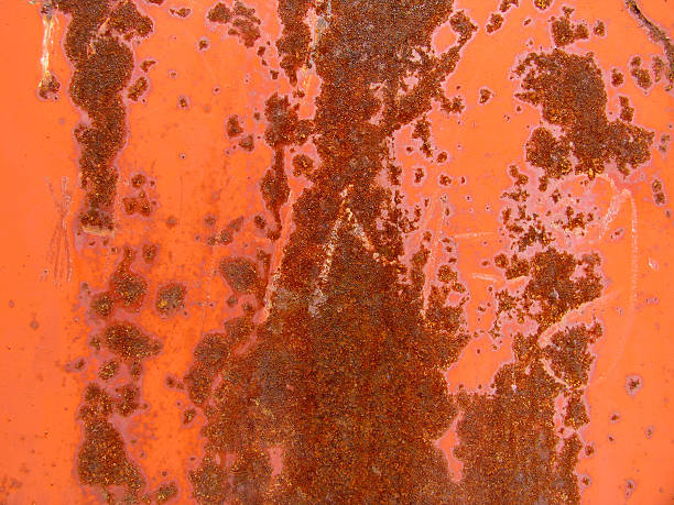 rusty hintergrund - corrodet stock-fotos und bilder