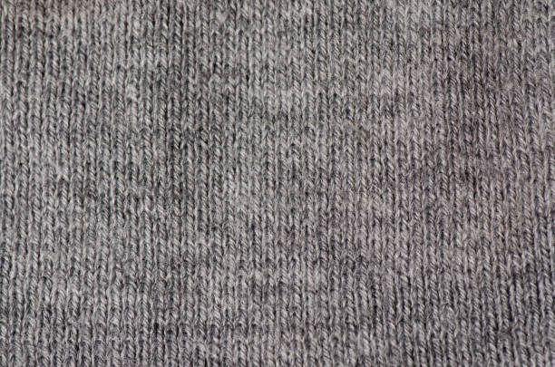 istock Gray fabric clothing macro 918927894